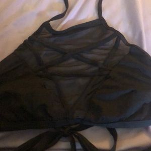 Pentagram mesh two piece. Killstar